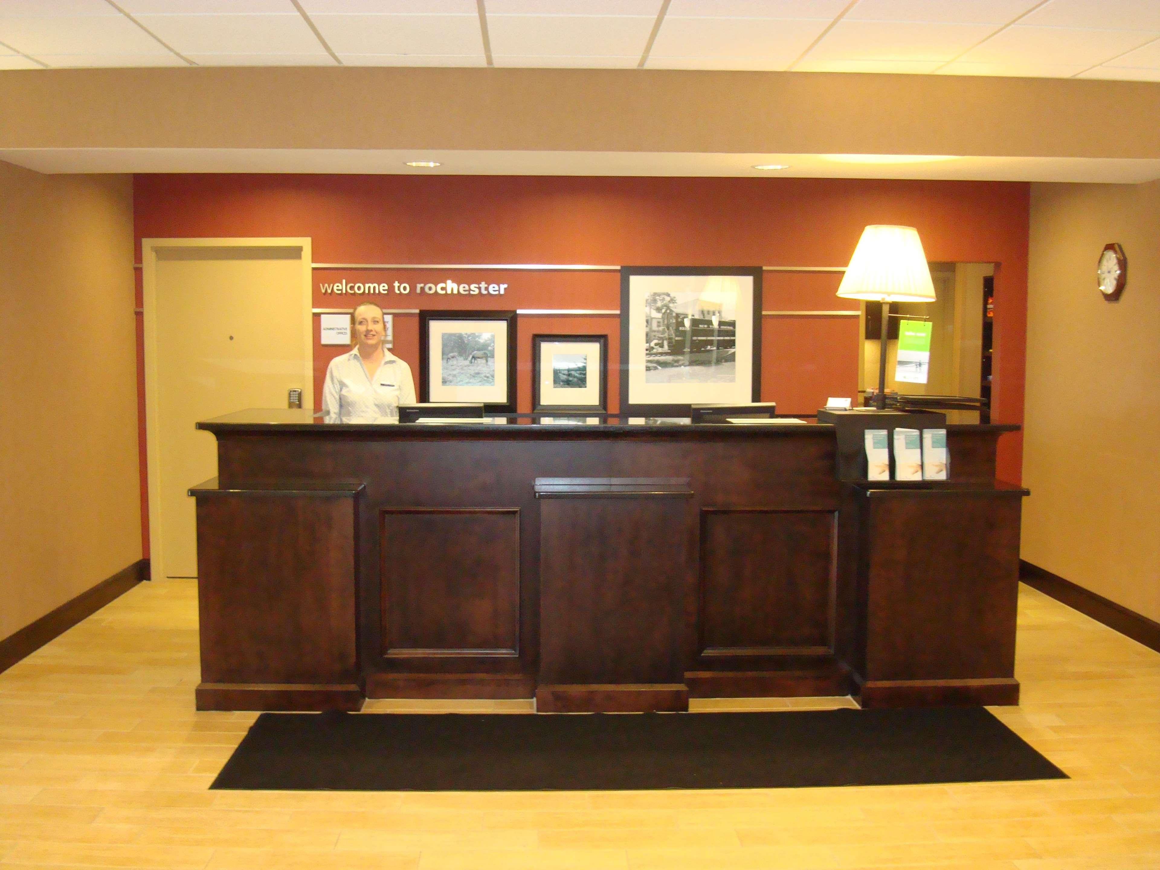 Hampton Inn & Suites Rochester-North Interieur foto